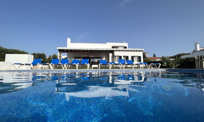 Binibeca Villa | Binibeca Luxosa Villa Esmee - Piscina - Wifi - 10 personas