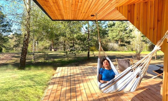 Brzozie Apartamento | Bird Lodge for 6 pers. incl. sauna