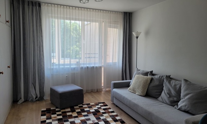Klaipeda Apartamento | Birds, trees, river - that was our home for a while. Enjoy!