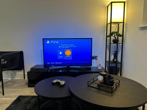 Bloxwich Apartamento | Birmingham Solihull 1-Bed Apt Sleeps 3 w Parking