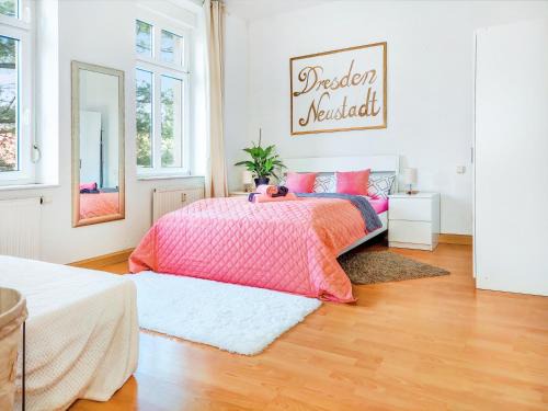 Radeberger Vorstadt Apartamento | Bis 6 Personen - Helle, Ruhige Whg, 2 Bäder, DD Neustadt - Top Lage