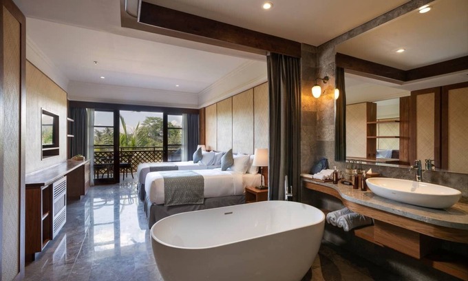 Ubud City-Centre Complejo | Bisma Room with Garden View
