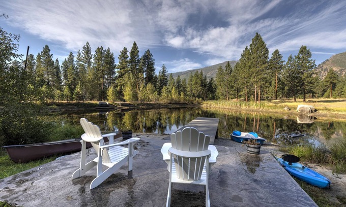 Hamilton Casa | Bitterroot’s Best Views & Outdoor Adventures at Mill Creek 22 Acre Luxury Lodge