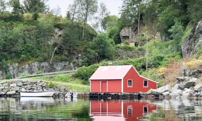 Vinnes Casa | Casa de vacaciones Bjørkeneset (FJH621) en Uggdal - 8 personas, 3 dormitorios