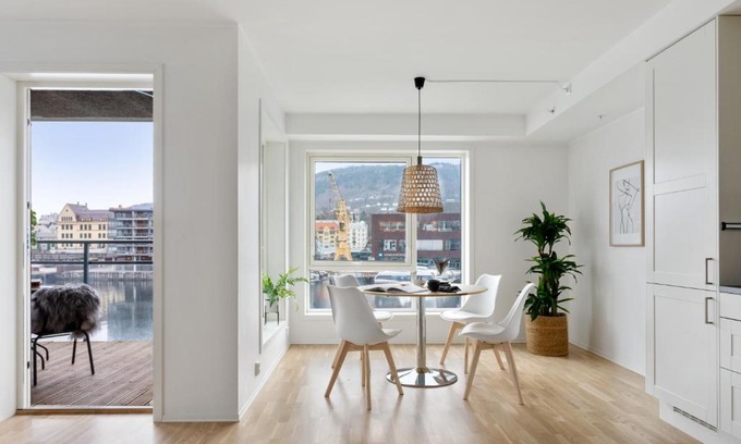 Arstad Apartamento | BJØRVIKA APARTMENTS, Damsgård Area, Bergen city center