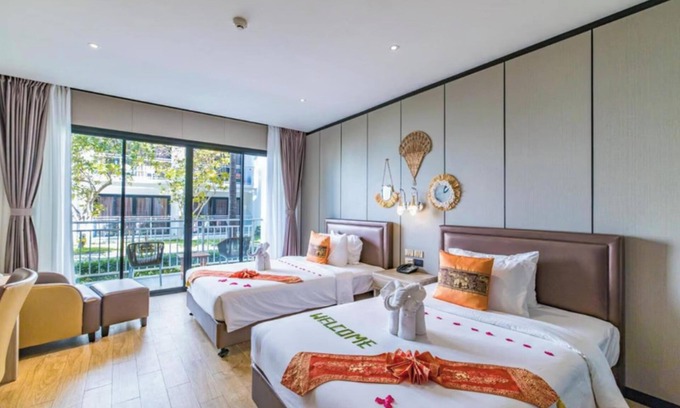 Ko Yao Casa | Habitación Deluxe con dos camas individuales BJ & Radisson