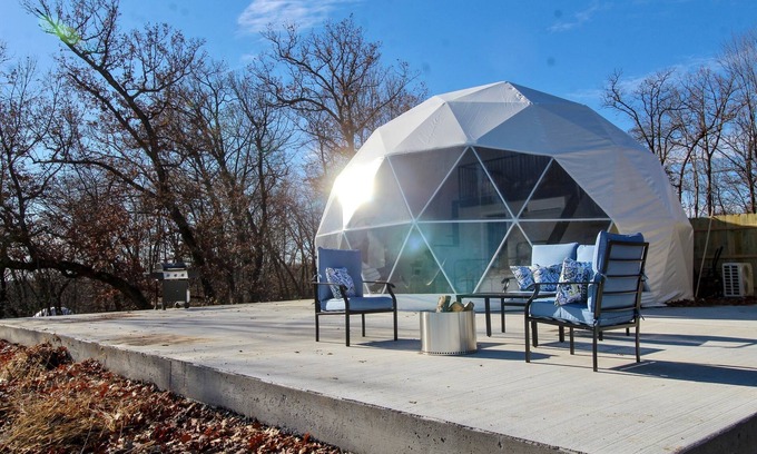 Black River Falls Alquiler De RV | Black River Falls Glamping Dome 1