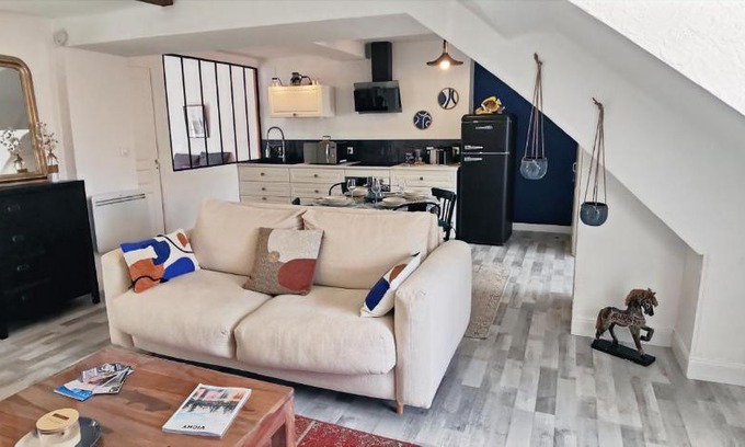 Cœur de Ville Apartamento | Bleu - Éden - appartement moderne en hypercentre