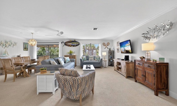Sanibel Condominio | Blind Pass A205: ¡Oasis de la isla de West End bellamente renovado en Bowmans Beach!