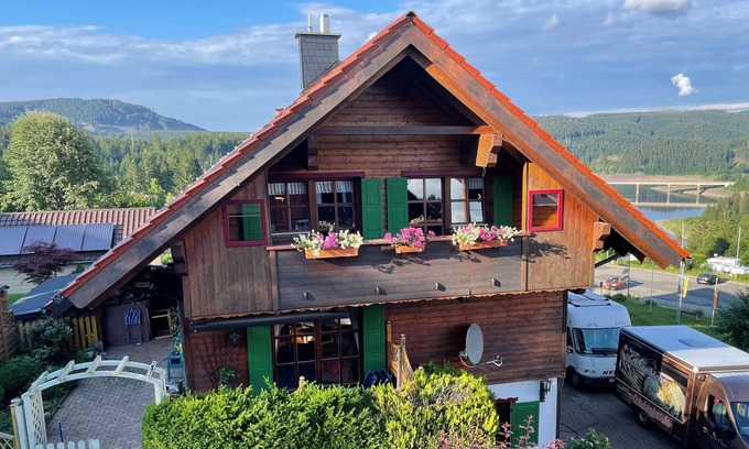 Schulenberg im Oberharz Casa | Blockhaus-okerseeblick und den Brocken Kann man Auch Sehen