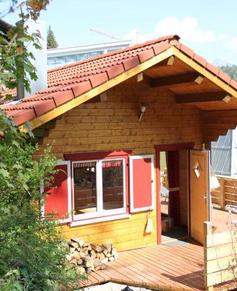 Bad Faulenbach Chalet De Esquí | Blockhaus Säuling - Haus Elise Apartments