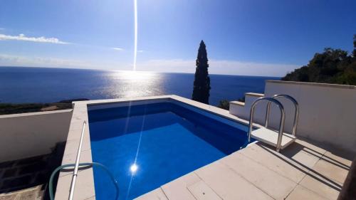 Porto Tricase Chalet De Esquí | BLU SUITE COTTAGE SUL MARE e SWIMMING POOL