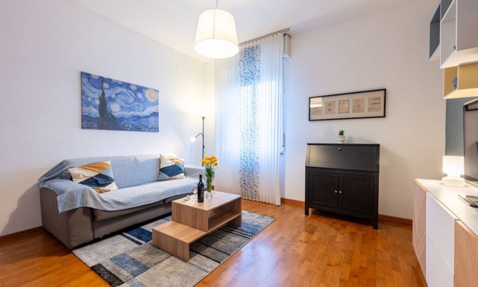 San Leonardo Apartamento | Blu&Yellow Apartment in Parma Station