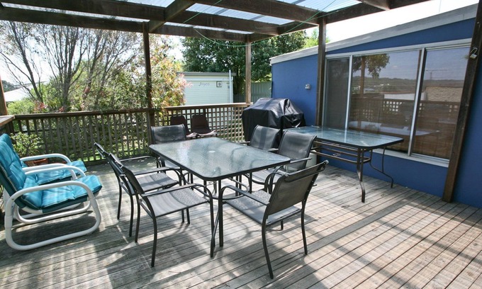Bermagui Casa | CASA DE PLAYA AZUL DE BERMI: 10 Barragoot Street- Se aceptan mascotas en la casa
