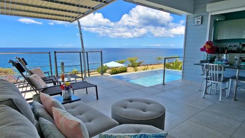 Bouillante Villa | Blue Haven Villas Guadeloupe Villa Blue Moon