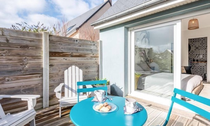 Bretteville-sur-Ay Casa | Casa de vacaciones Blue House (BAY403) en Bretteville sur Ay - 6 personas, 3 dormitorios