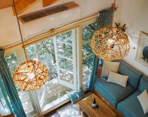 Amirim Cabina | Blue House In The Woods- Amirim