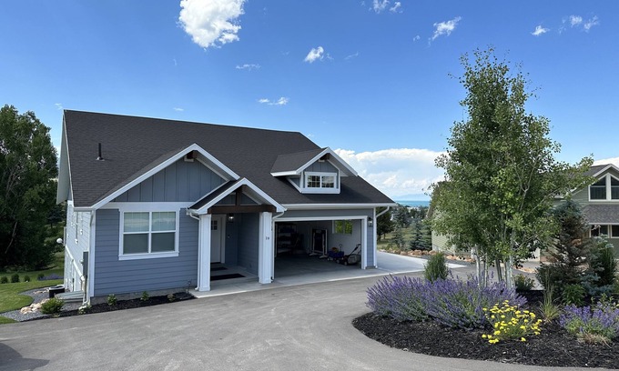 Sweetwater Casa | Blue Lake Retreat - fully-landscaped home sits on 2nd tee of Bear Lake G.C.