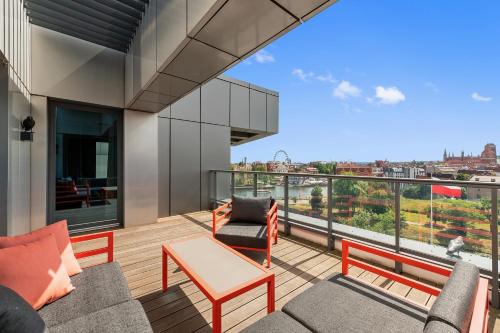 Gdansk City Center Apartamento | Blue Mandarin Riverside Premium Sauna & Gym