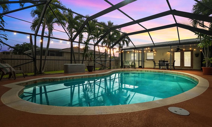 Port Saint Lucie Casa | Blue Skies Bungalow w/ Heated Pool