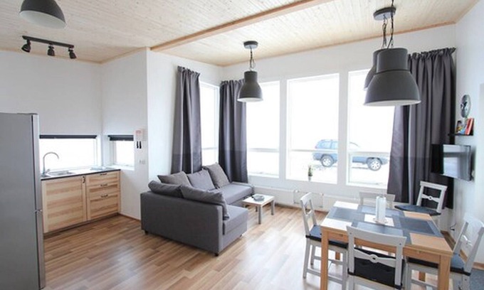 Reykholt Cabina | Blue View Cabin 4A with Hot Tub