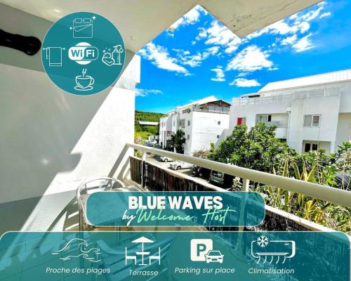Boucan Canot Apartamento | Blue Waves studio, Bord de plage Boucan Canot