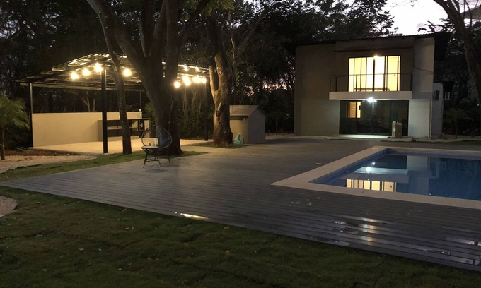 Junquillal Villa | Blue Window Villa with pool view