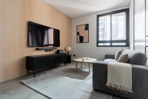 Neve Tzedek Apartamento | Blueground at Lev Hair,Upscale,Rothchild boulevard