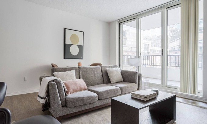 Ballston Apartamento | Blueground | Ballston, pool, nr Arlington Cemetery