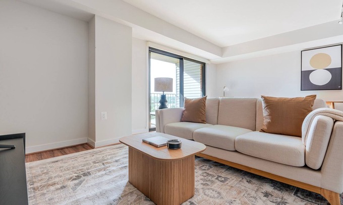 Court House Apartamento | Blueground | Clarendon, fitness center, nr Arlington Cemetery