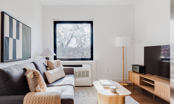 Clinton Hill Apartamento | Blueground | Clinton Hill, gym & AC, nr park