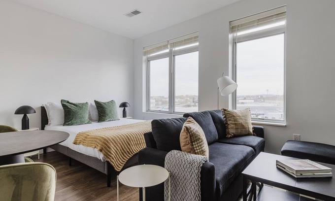 Neponset - Port Norfolk Apartamento | Blueground | Dorchester 2bd apartment