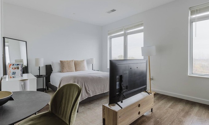 Neponset - Port Norfolk Apartamento | Blueground | Dorchester studio apartment