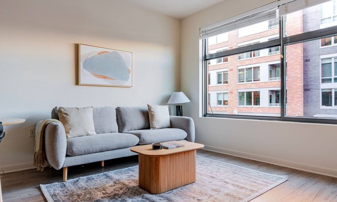 Clarendon Apartamento | Blueground | Lyon Village, rooftop, nr Arlington Cemetery