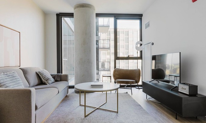 Illinois Medical District Apartamento | Blueground | Medical District 1bd apartment