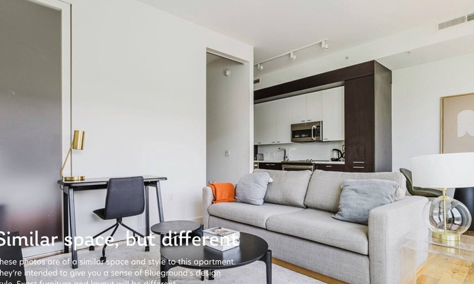 Navy Yard Apartamento | Blueground | Navy Yard, rooftop, nr Capitol