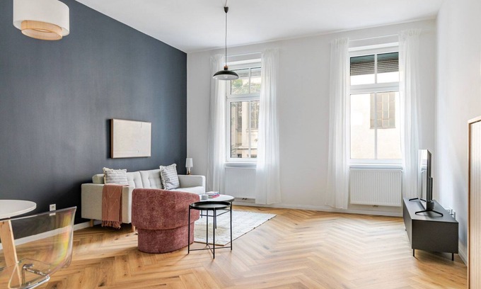 Schottenfeld Apartamento | Blueground | Neubau, washer/dryer, nr Museumsquartier