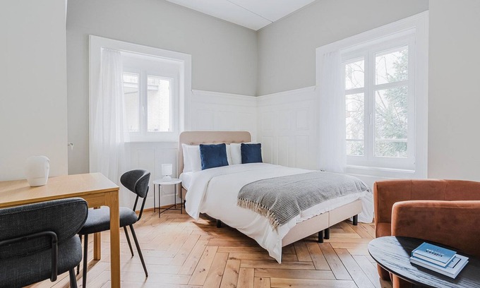 Oberstrass Apartamento | Blueground | Oberstrass, rooftop, a/c, furnished