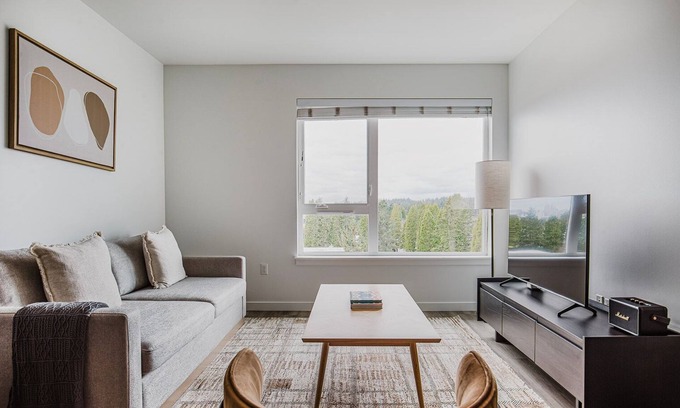 Overlake Apartamento | Blueground | Redmond, bbq & w/d, nr park
