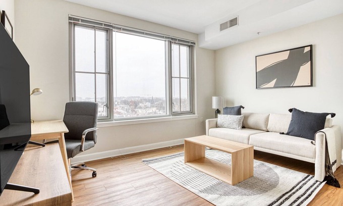 Shaw Apartamento | Blueground | Shaw, rooftop pool, nr Howard Theatre