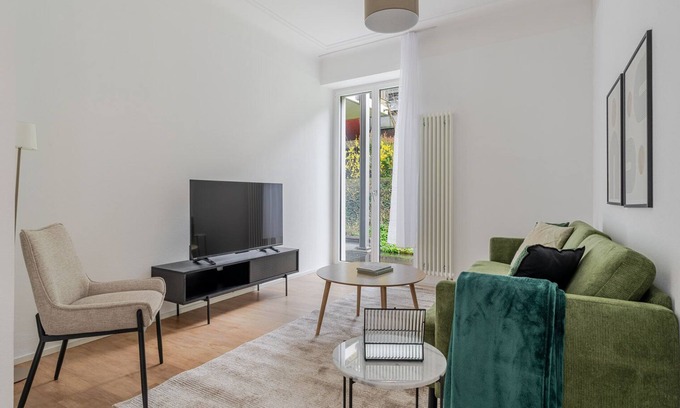 District 2 Apartamento | Blueground | Wollishofen, balcony & w/d, nr park