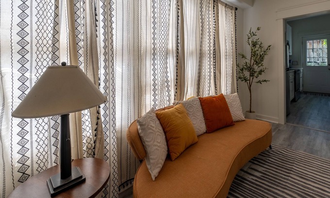 Midtown Cabaña | Bluff City Luxe-Cottage: 2 Bed, 1 Bath, Private, Gated, Completely Renovated!