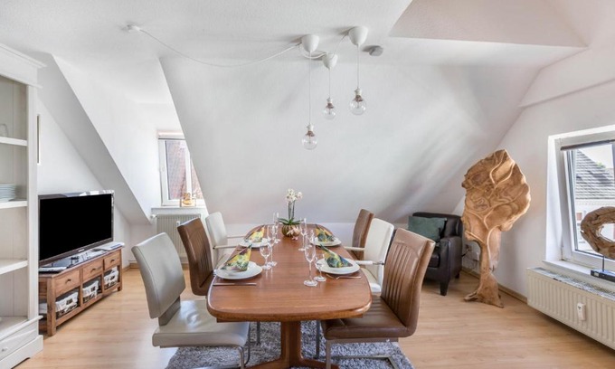 Friedrichstadt Apartamento | Blumenhaus-apartment Friedrichstadt