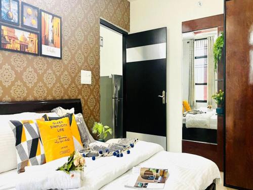 Vaishali Nagar Apartamento | BluO 2BR Jaipur - Lift, Balcony, Parking, Terrace