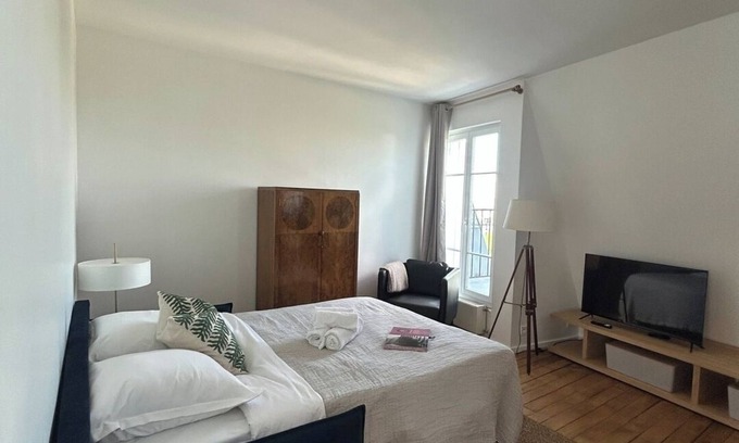 3rd Arrondissement Apartamento | BnBNook - Stylish 1BR Close to Pompidou Center and Place des Vosges