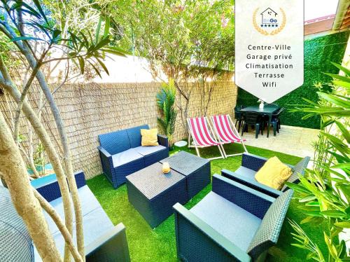 Republique - Tolstoi Casa | BnGo I Maison Terracotta I Jardin, Garage, 3 chambres, 9 personnes
