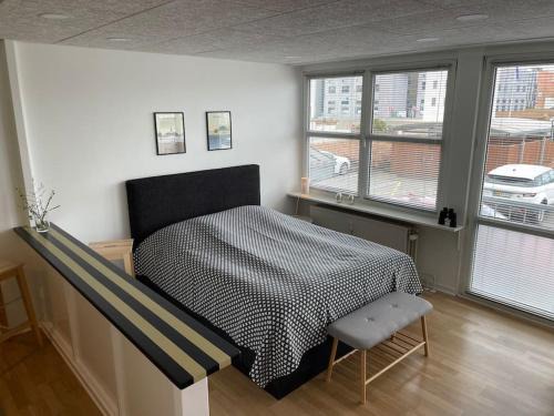 Randers Apartamento | Bo i centrum med egen p-plads, 5G wifi og Apple TV