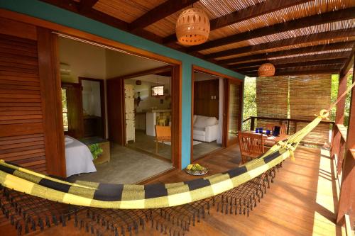 Marau Apartamento | Boa Village- Bungalow Amarelo- Praia de Algodões- Península de Maraú, BA