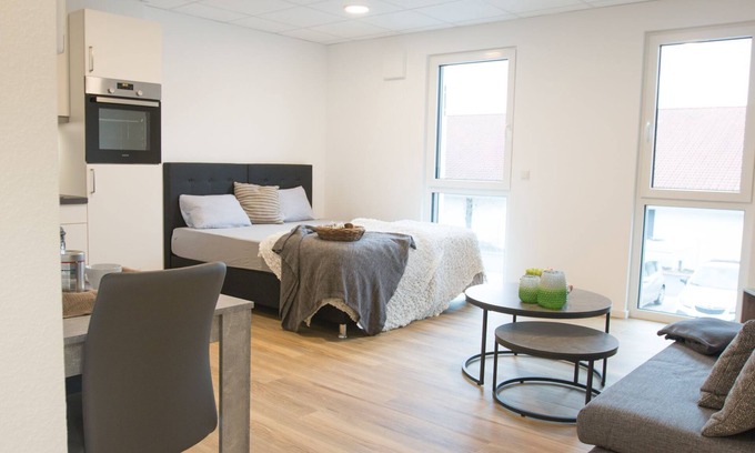 Marktheidenfeld Apartamento | Boardinghouse-Baumhof55.1 - Anno Domini 1716 Boutique-Hotel apARTments