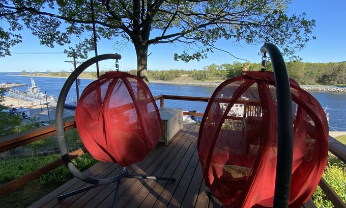 Bluffton Casa | Boat Watchers Paradise-Amazing Views en el Muskegon Channel-Walk to Beaches